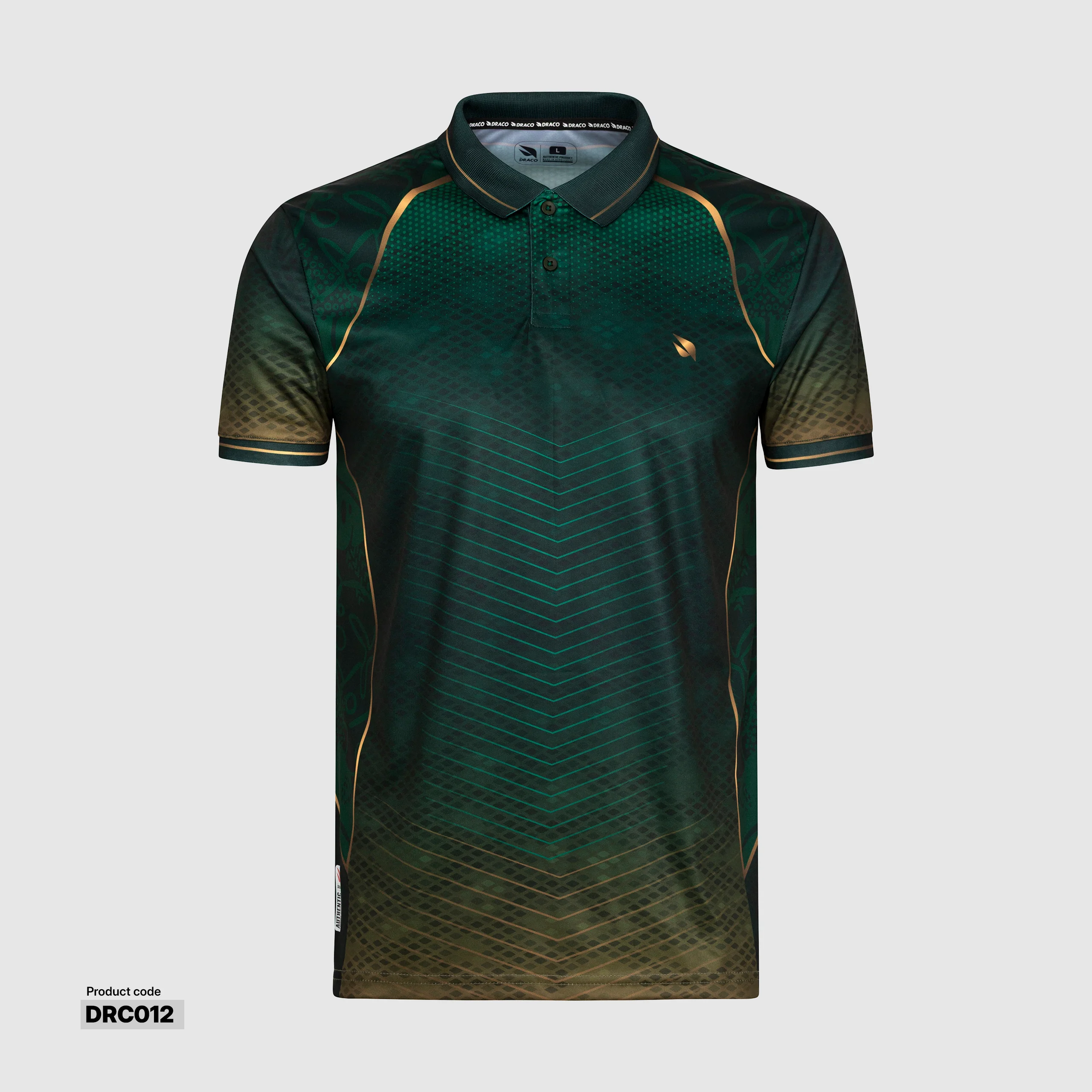 Draco Premium Printed Polo Shirt