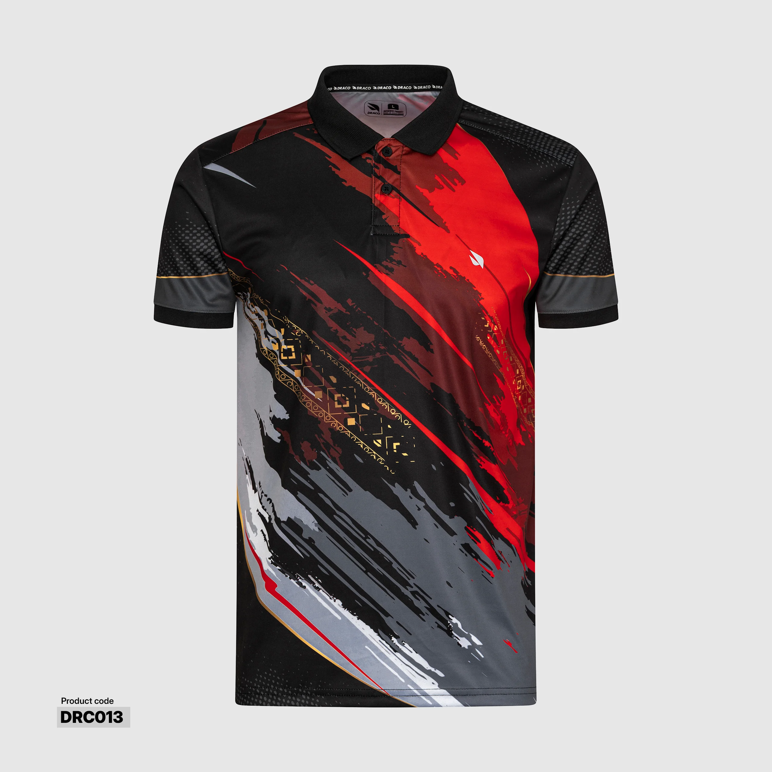 Draco Premium Printed Polo Shirt